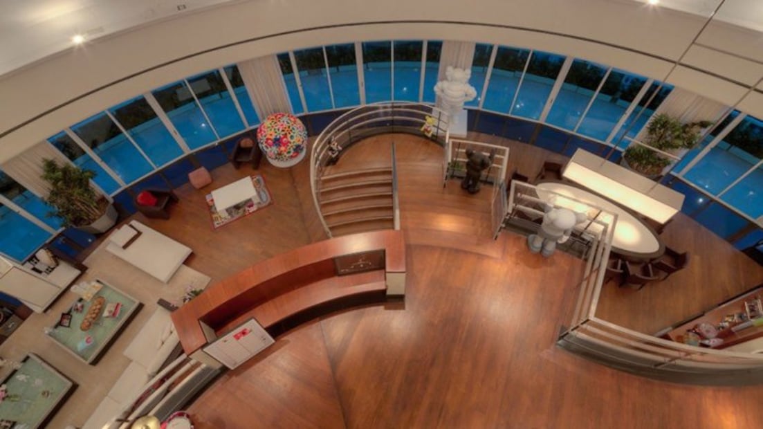 Así es el lujoso penthouse de Pharrell Williams en Miami