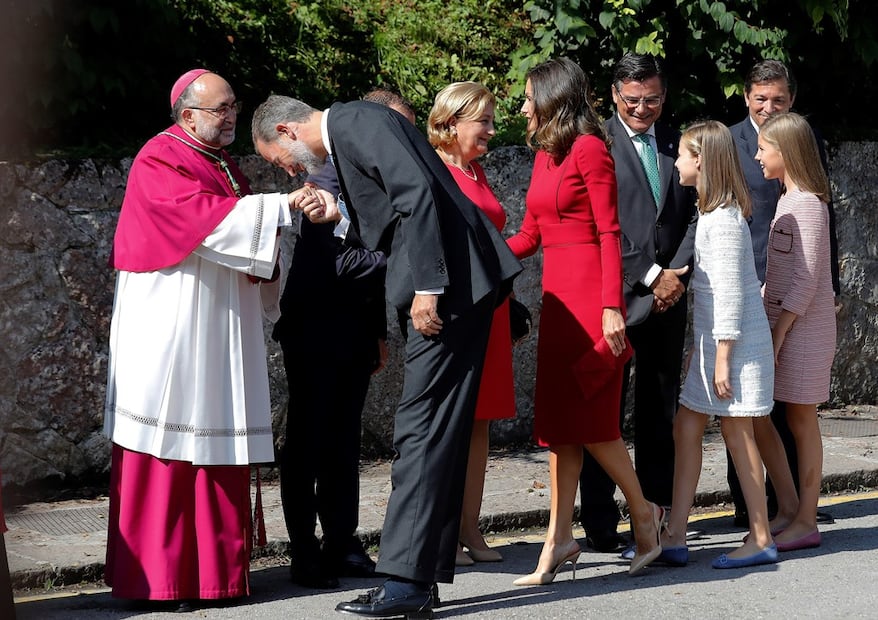 La princesa Leonor en su primer acto oficial como heredera al trono de España