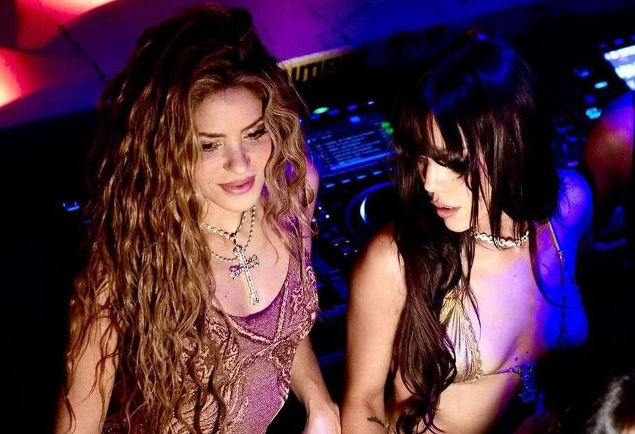 Shakira junto a Danna /Foto: Instagram