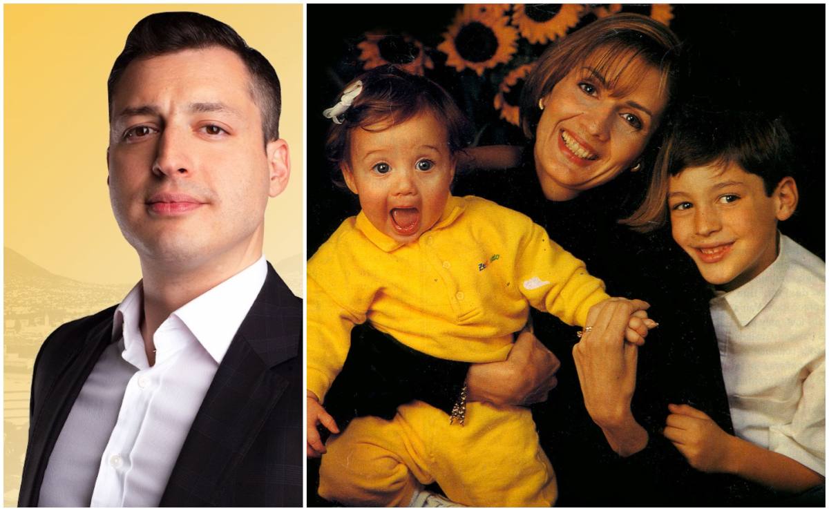 Luis Donaldo Colosio Riojas presume a su segunda mamá