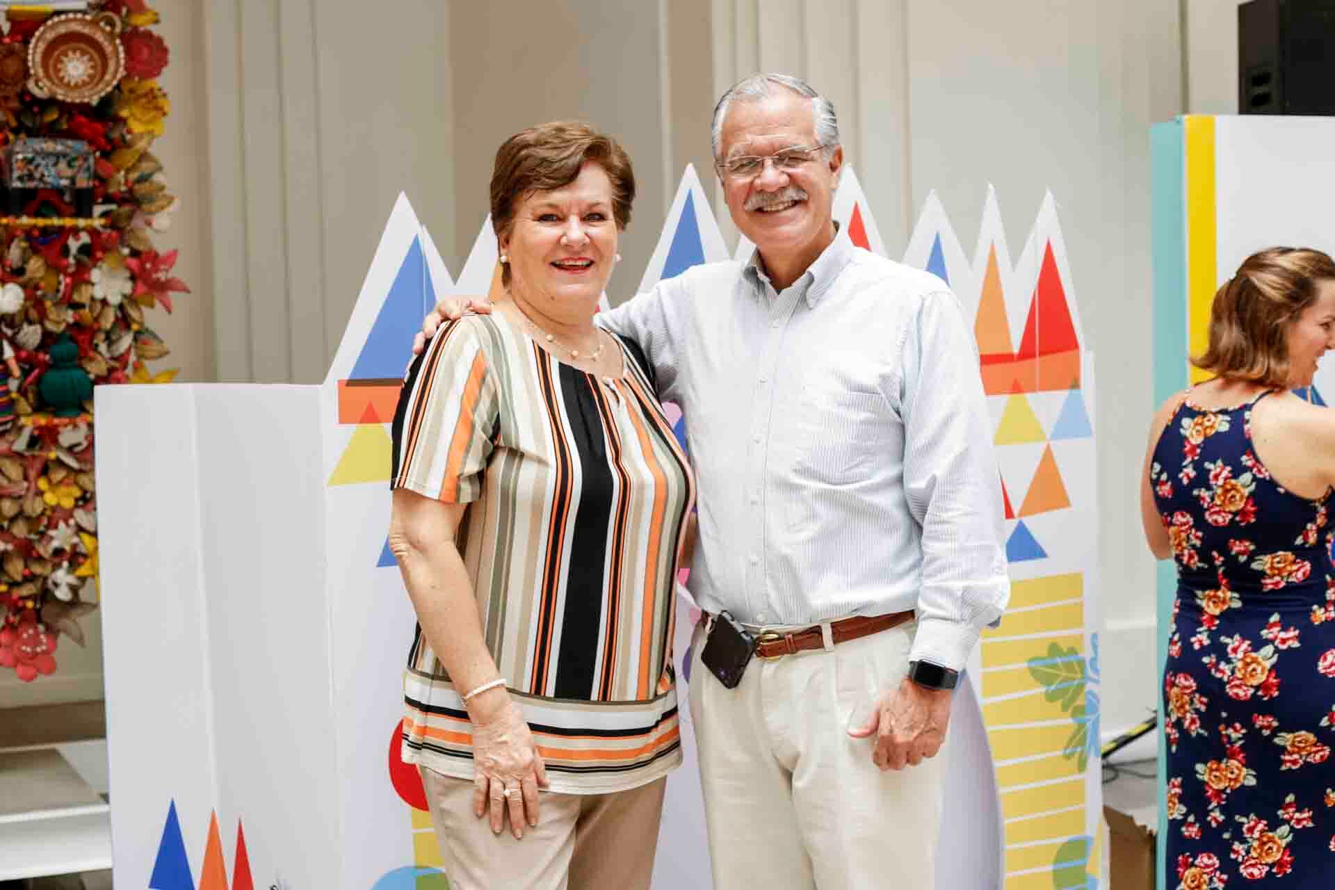 Maye y Edmundo de la Torre. (Foto: Esteban Torreblanca)