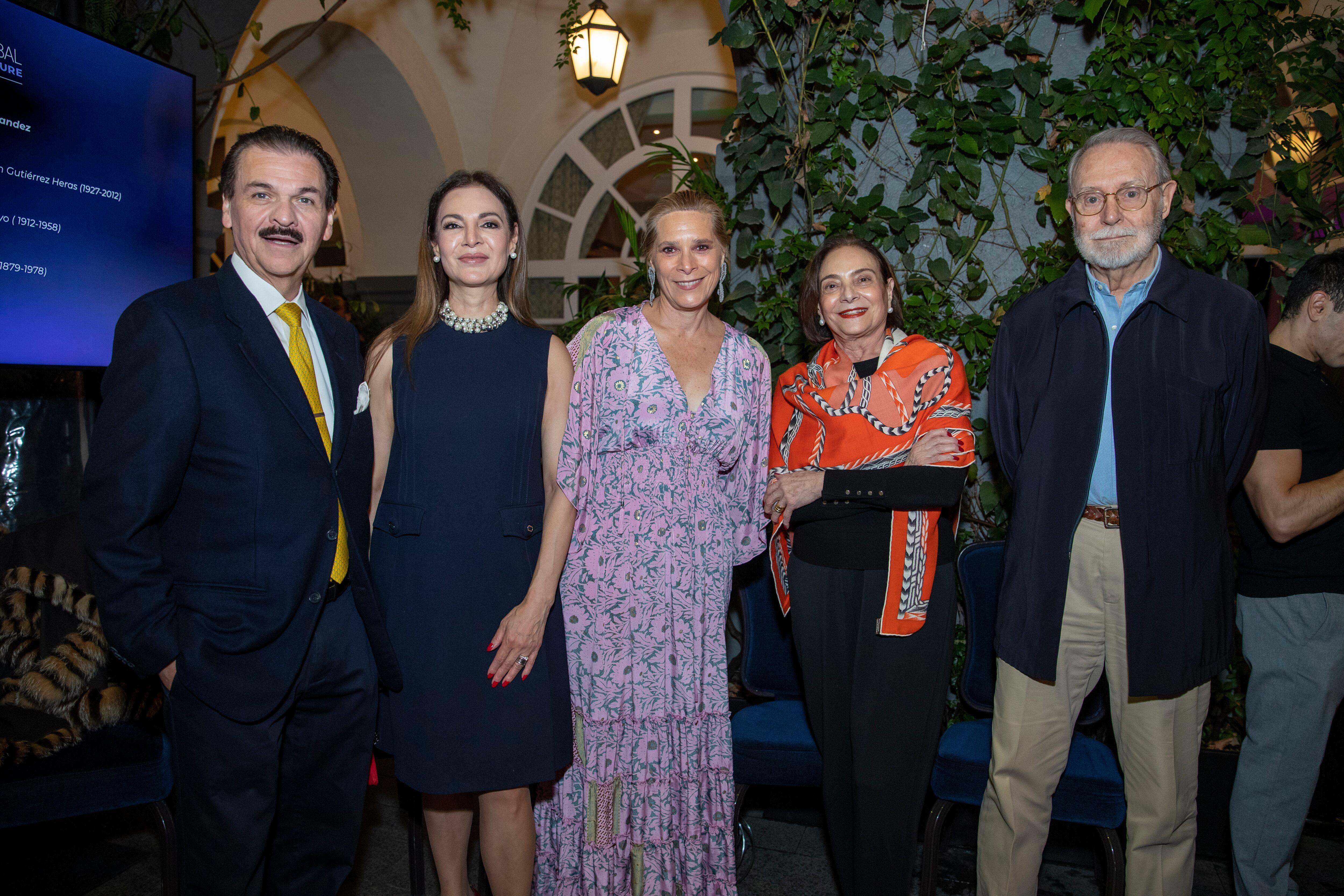 Gerardo Chávez, Jamehel Guerra, Dominique Berthelot, Paty Conde y José Antonio Martínez. (Foto: Edgar Silva)