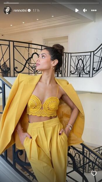 El cautivador look Stella McCartney de Renata Notni / Instagram