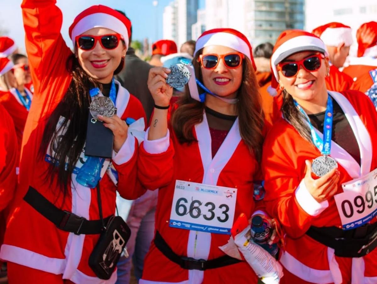 The Santa Run / Foto: Instagram @thesantarun