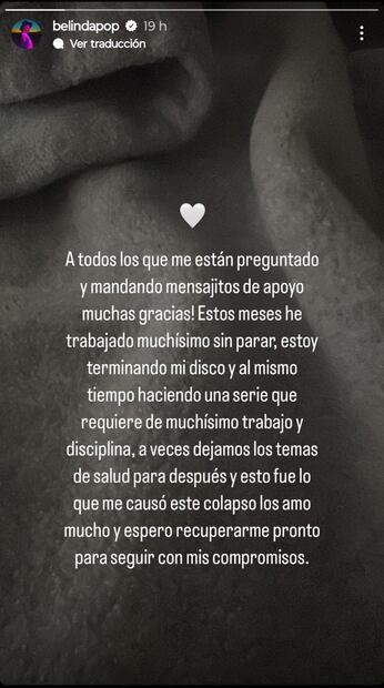 Belinda/Instagram.
