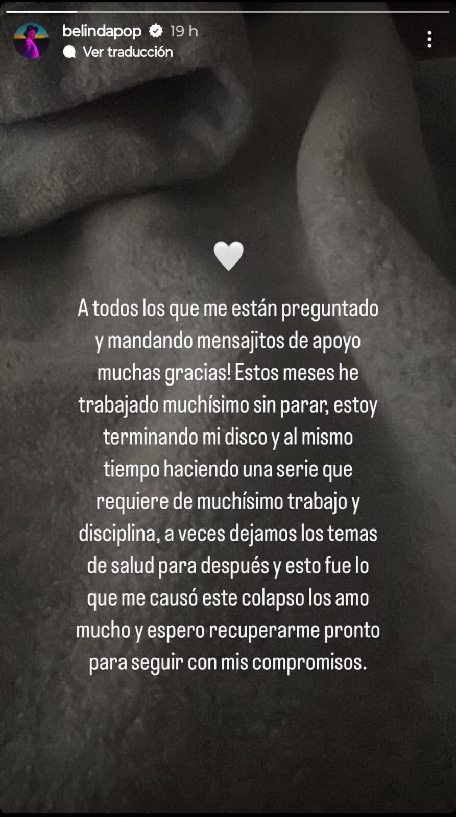 Belinda/Instagram.