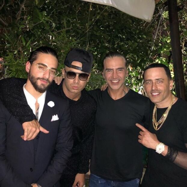 Maluma y Alejandro Fernández conquistan Instagram con esta foto