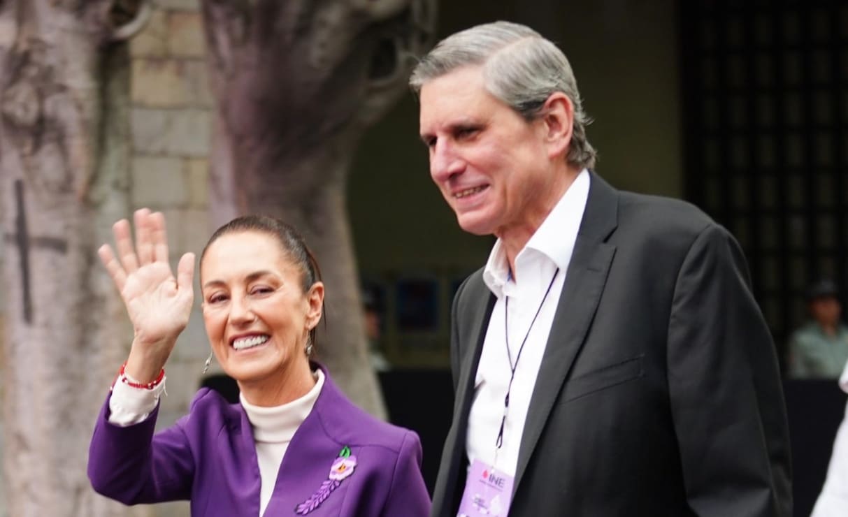 Él es Jesús María Tarriba, esposo de Sheinbaum y 'primer caballero' de México
