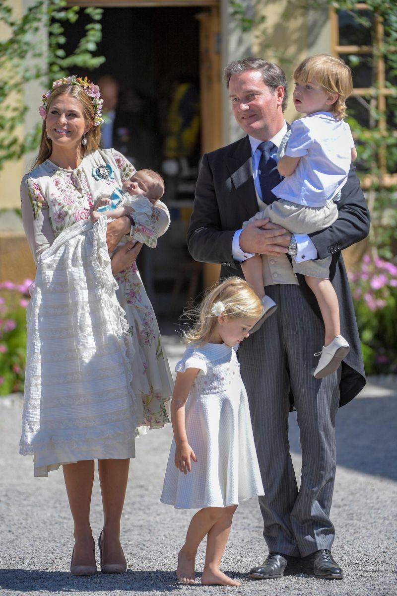 Magdalena de Suecia y Chris O'Neill bautizan a la princesa Adrienne 