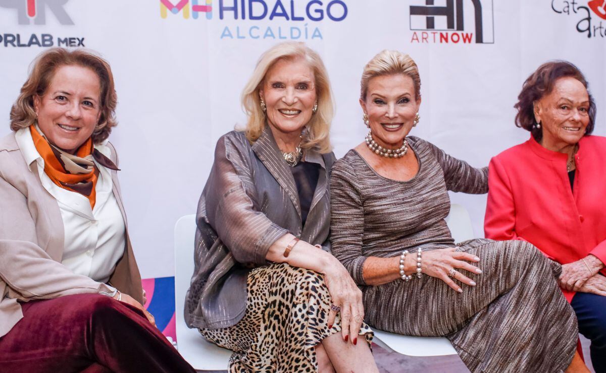 Teresa Zermeño, Viviana Corcuera, Raquel Bessudo y Susana Palazuelos / Foto: Esteban Torreblanca