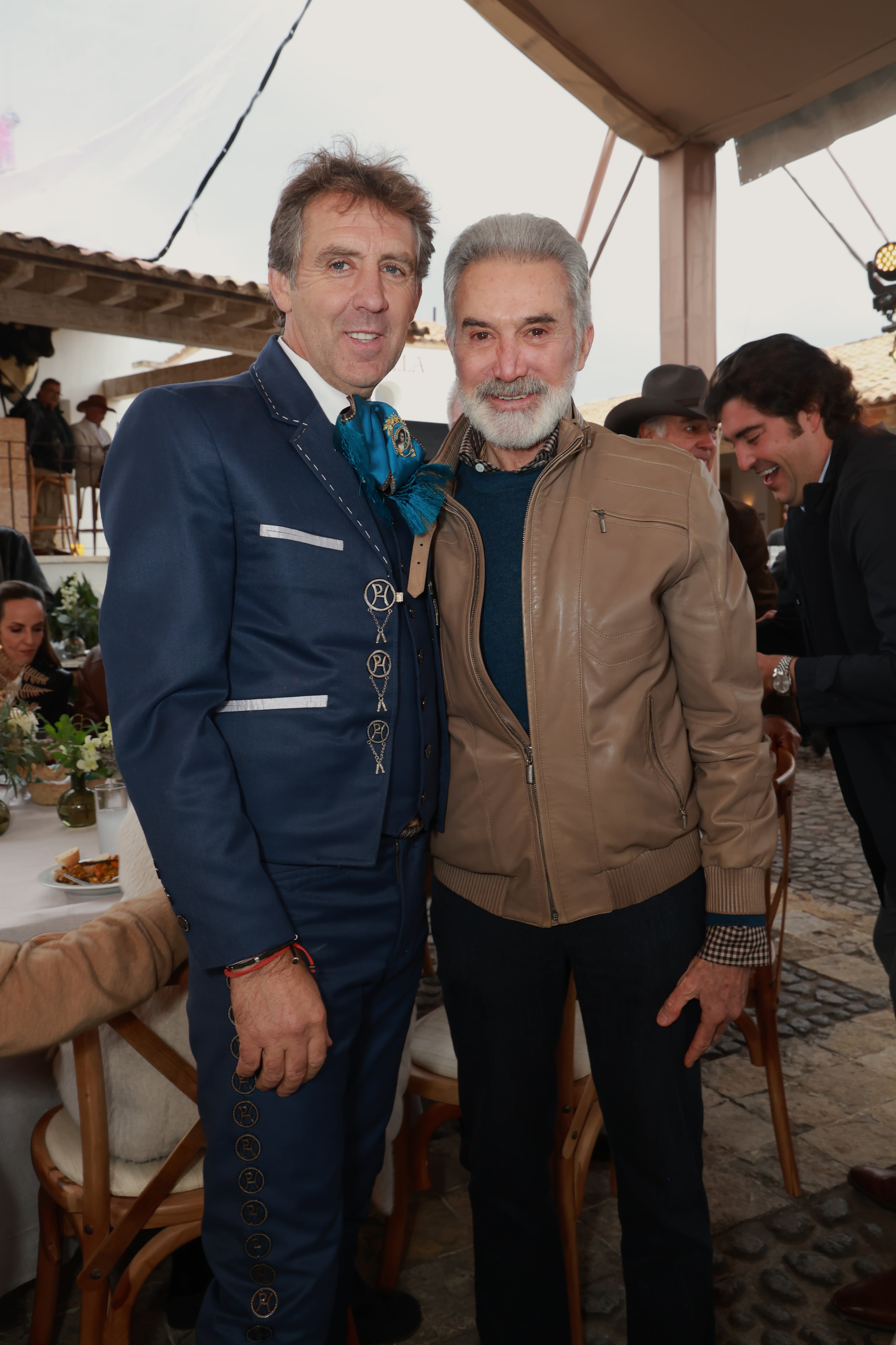 Pablo Hermoso de Mendoza y Roberto Madrazo. (Foto: Héptor Arjona)
