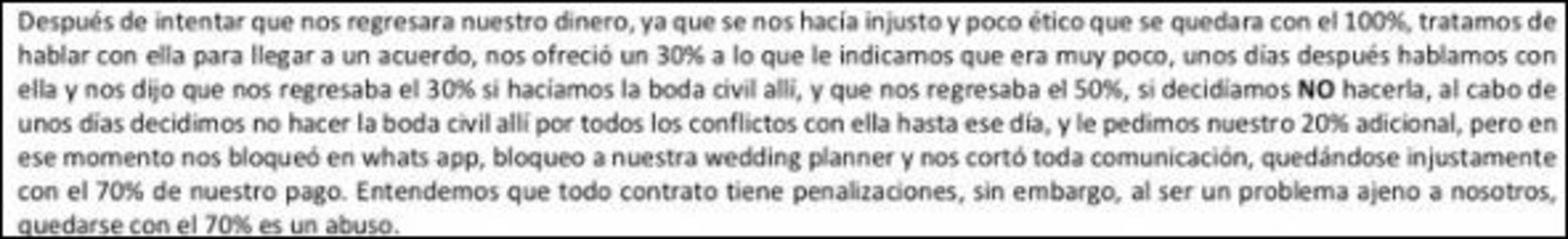 Dulce María se defiende de los administradores del jardín donde se llevaría a cabo su boda con Paco Álvarez