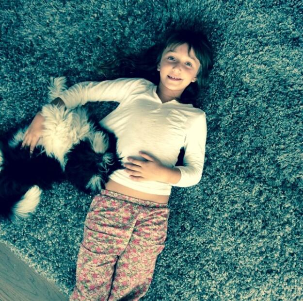 Nina Rubín Legarreta, hija de Andrea Legarreta y Erik Rubín festeja su cumple número 10 