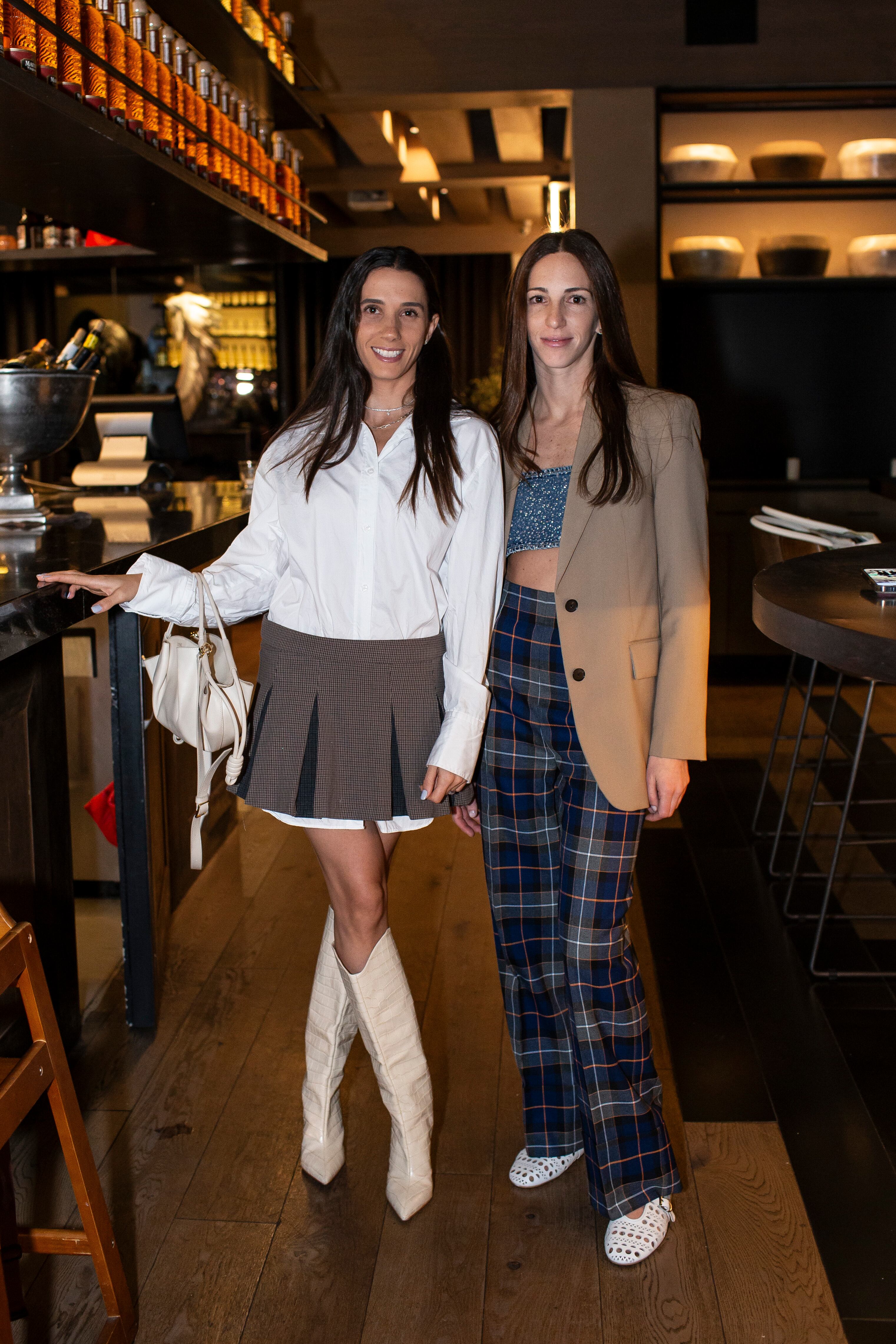 Tessy Hochstein y Alana Achar. (Foto: Esteban Torreblanca)