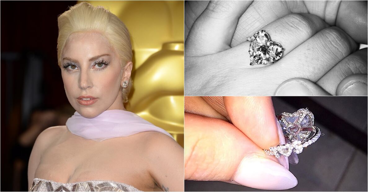 Los anillos de compromiso más espectaculares de las famosas