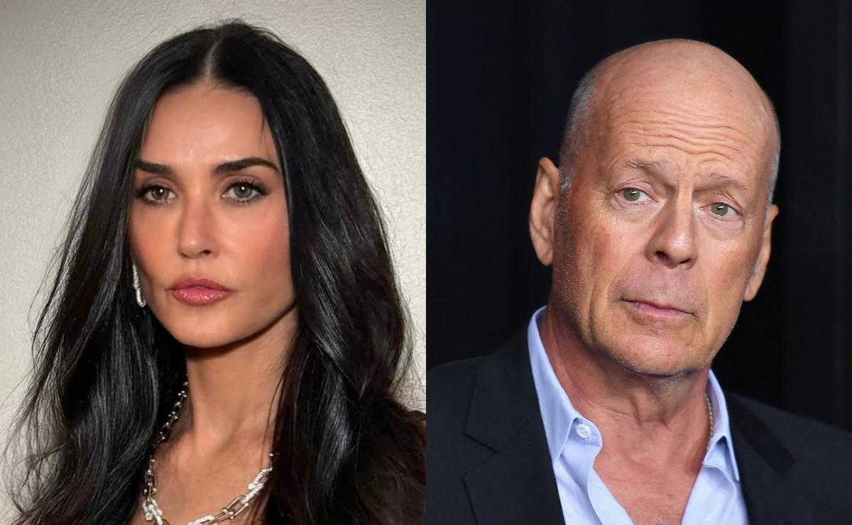 Demi Moore se sincera sobre el deterioro en la salud de Bruce Willis, su ex