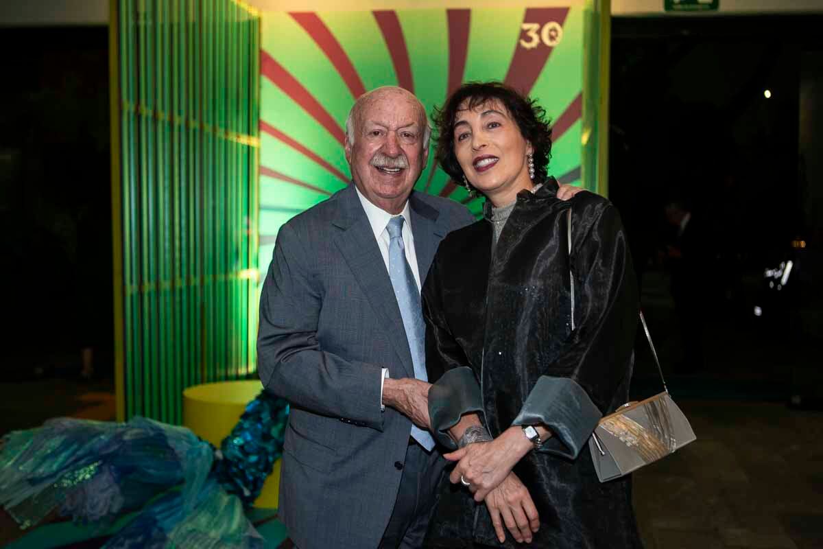 Bruno Newman y Patricia Agraz. (Foto: Esteban Torreblanca)