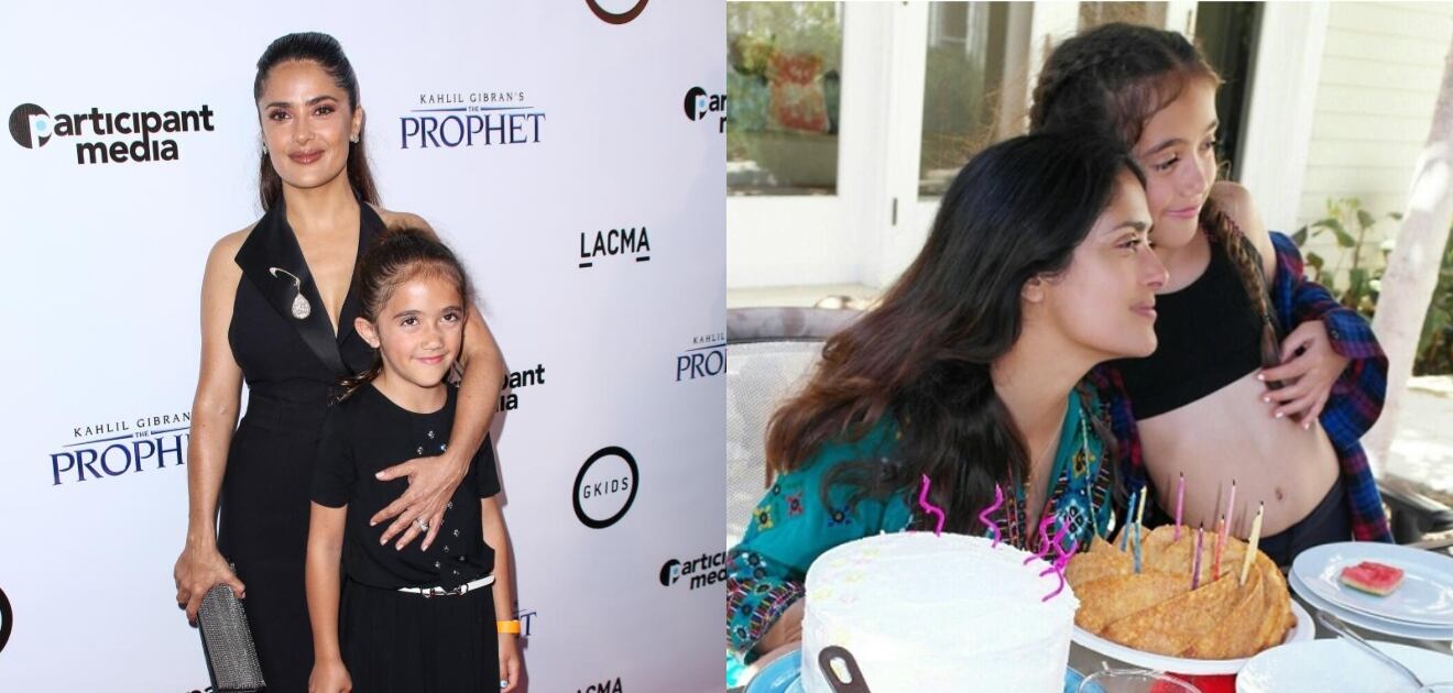 La tierna felicitación de Salma Hayek a su hija Valentina por su cumpleaños 12 