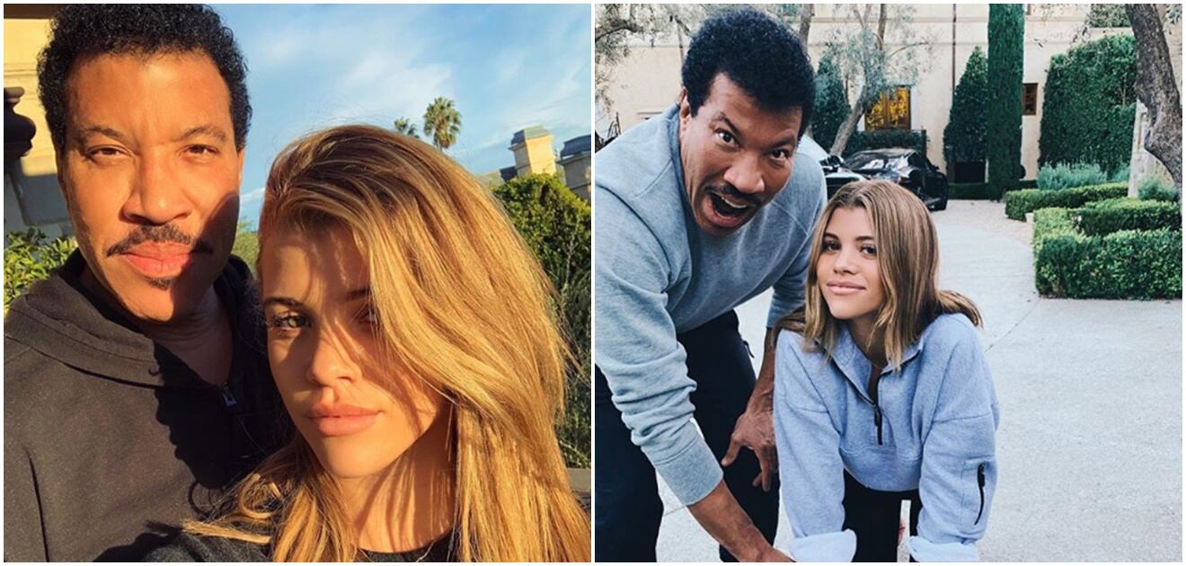 La divertida aparición de Lionel Richie junto a su hija Sofía Richie en un tutorial de maquillaje de Vogue