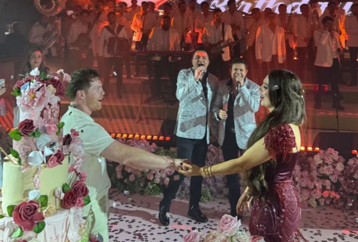 Saúl 'Canelo' Álvarez y su esposa Fernanda Gómez / Foto: Instagram