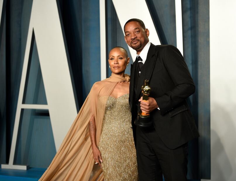 Will Smith y Jada Pinkett Smith/AP