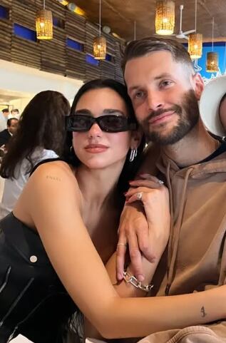 Dua Lipa y Jacquemus en su visita a la CDMX en 2022 / Foto: Instagram