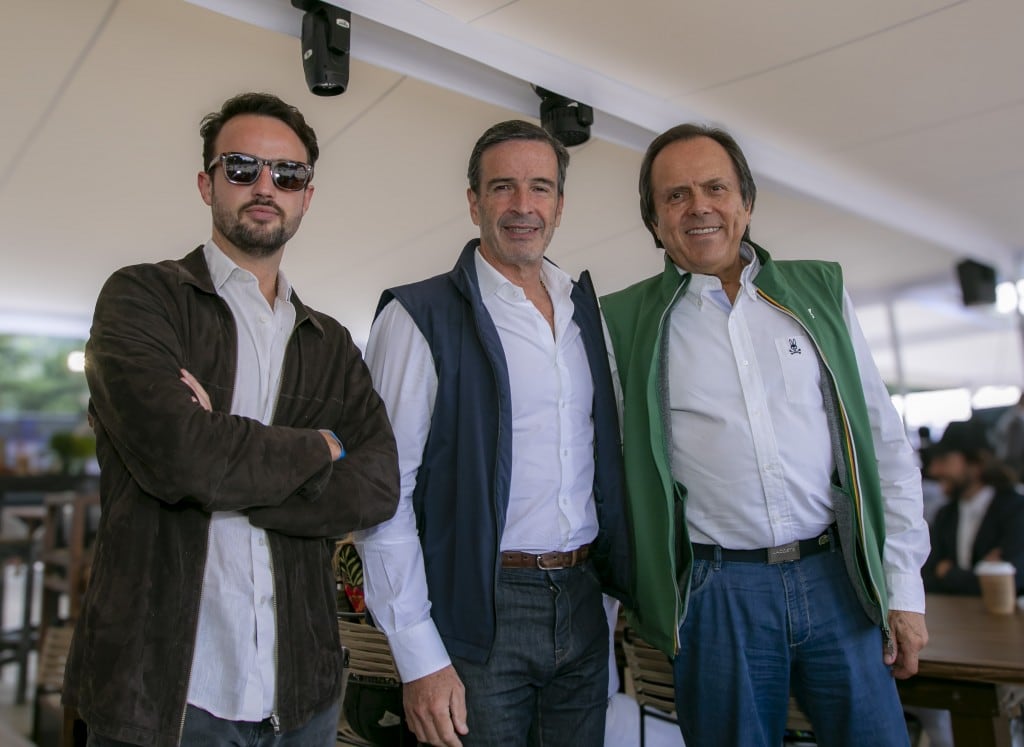 Miguel Carrera Jr, Miguel Carrera y Carlos Pruneda. (Foto: Arturo Quintero)