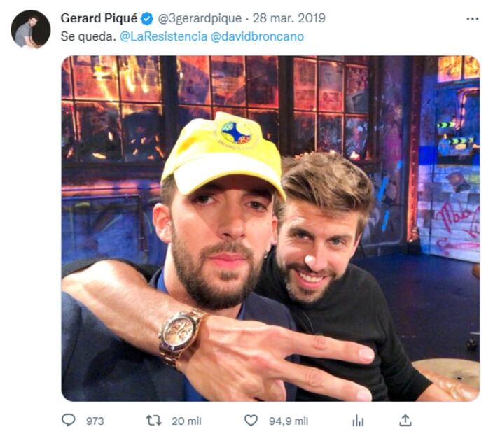 ¿Rolex o Casio? La colección de relojes de lujo de Gerard Piqué