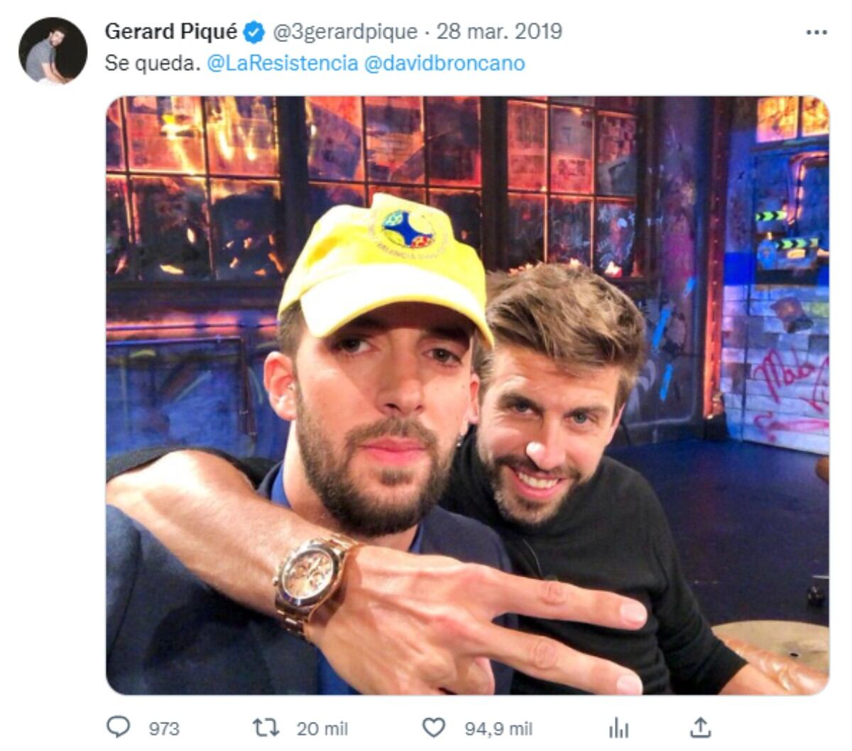 ¿Rolex o Casio? La colección de relojes de lujo de Gerard Piqué