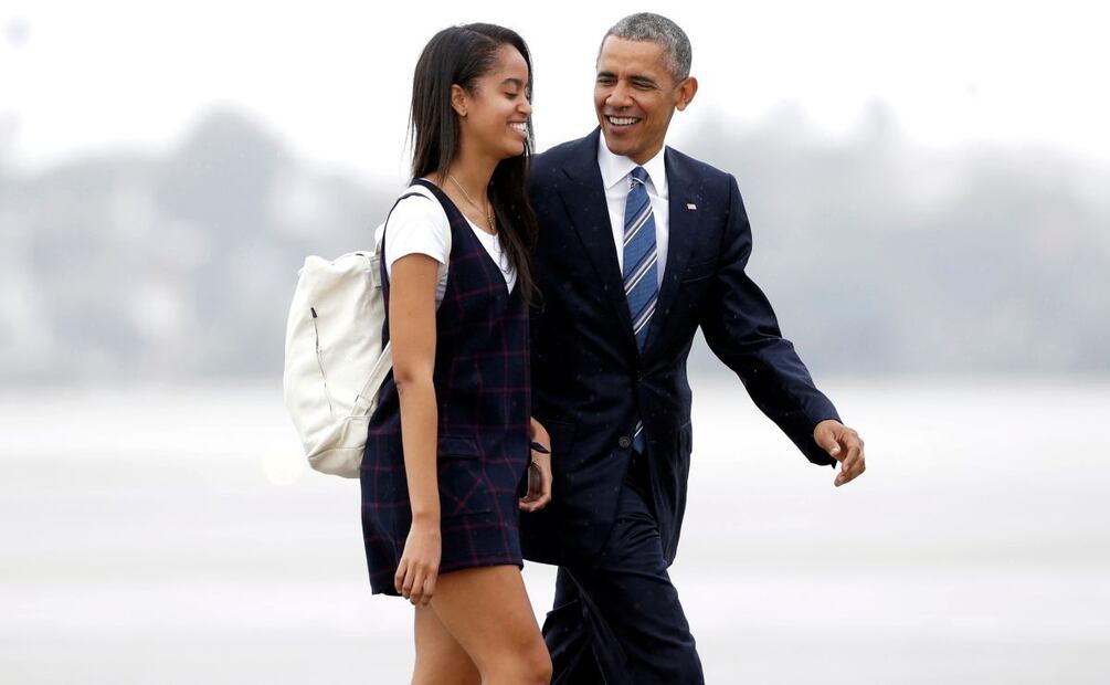 Malia Obama ha conseguido trabajo en Amazon, de Jeff Bezos