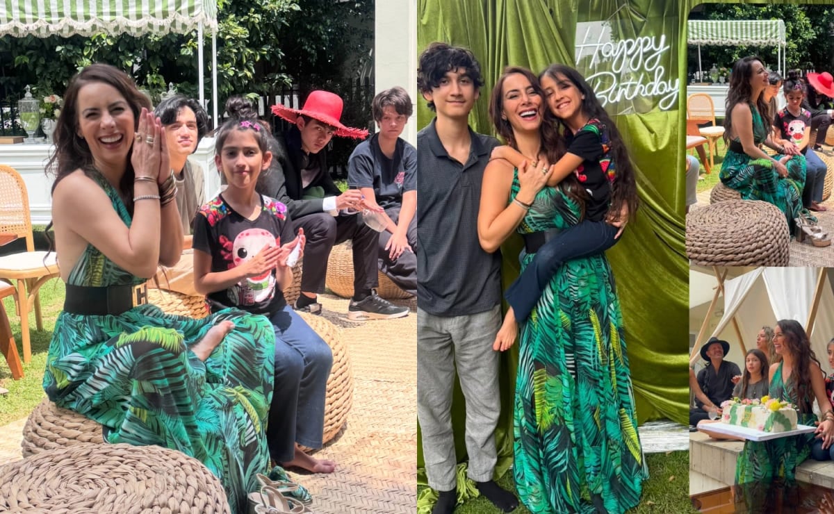 Claudia Lizaldi con sus hijos. (Foto: Instagram)