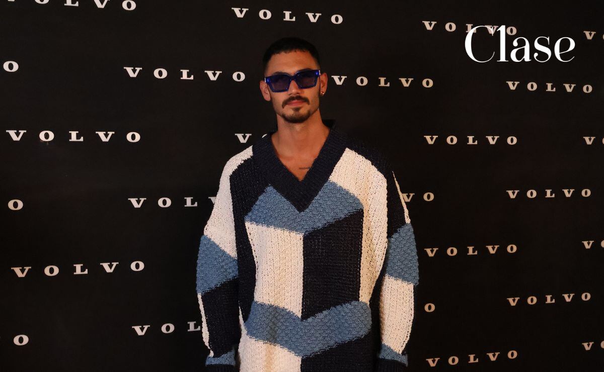 Alejandro Speitzer en Paradise Party, el lanzamiento del Volvo EX30 / Foto: Nayeli Castillo