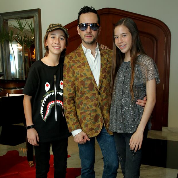 La familia de Axel Madrazo / Foto: Revista Clase