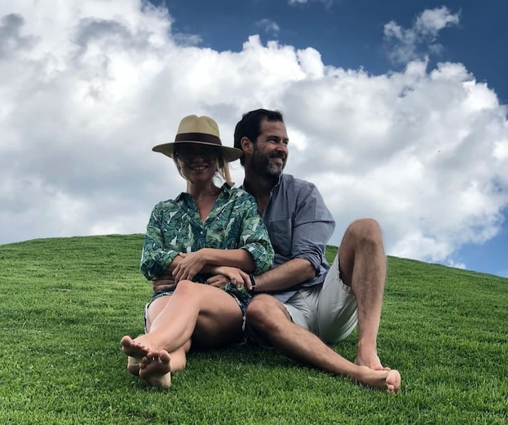 La actriz Ludwika Paleta y su esposo Emiliano Salinas / Foto: Instagram