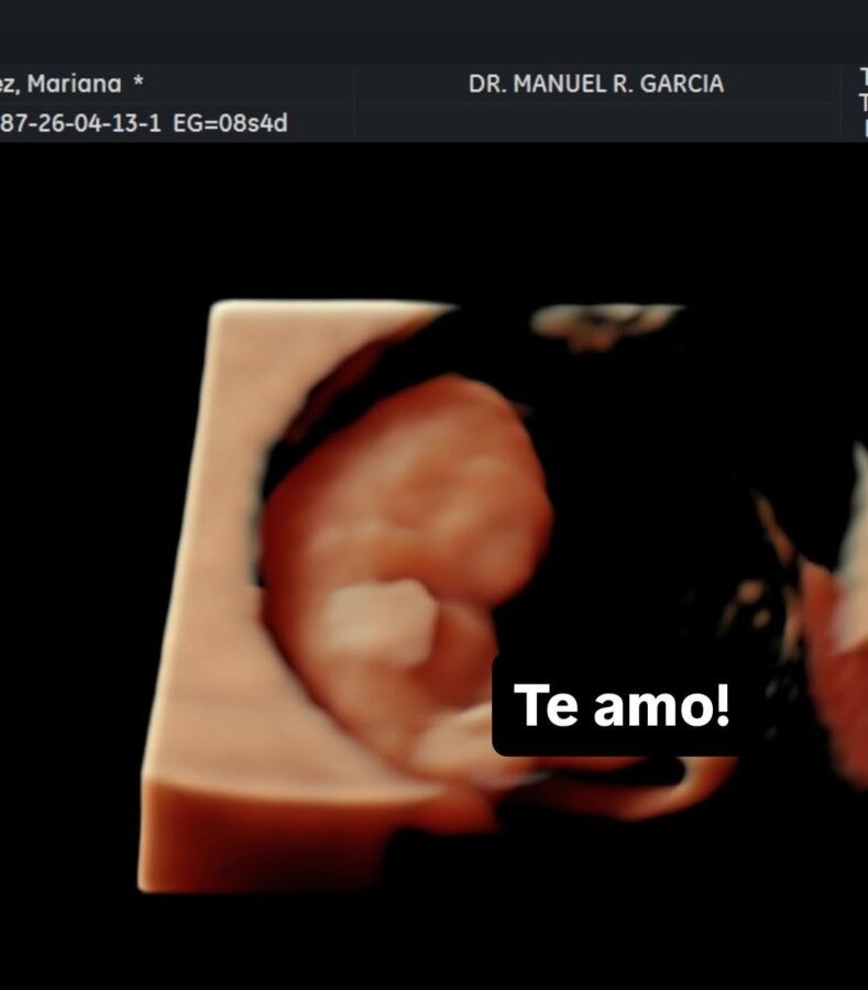 El bebé de Mariana Rodríguez y Samuel García / Foto: Instagram