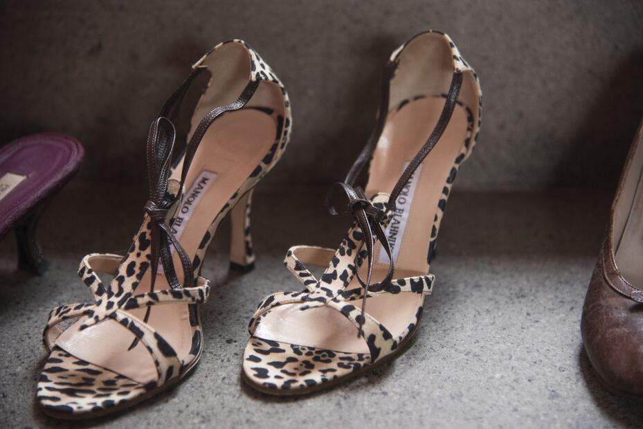 Así es la colección de zapatos de Lorenza Lazo, hijastra de Edith González