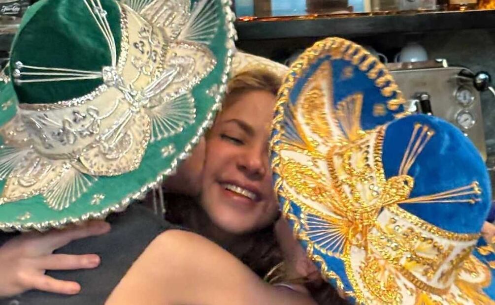 Shakira with your children / Photo: Instagram