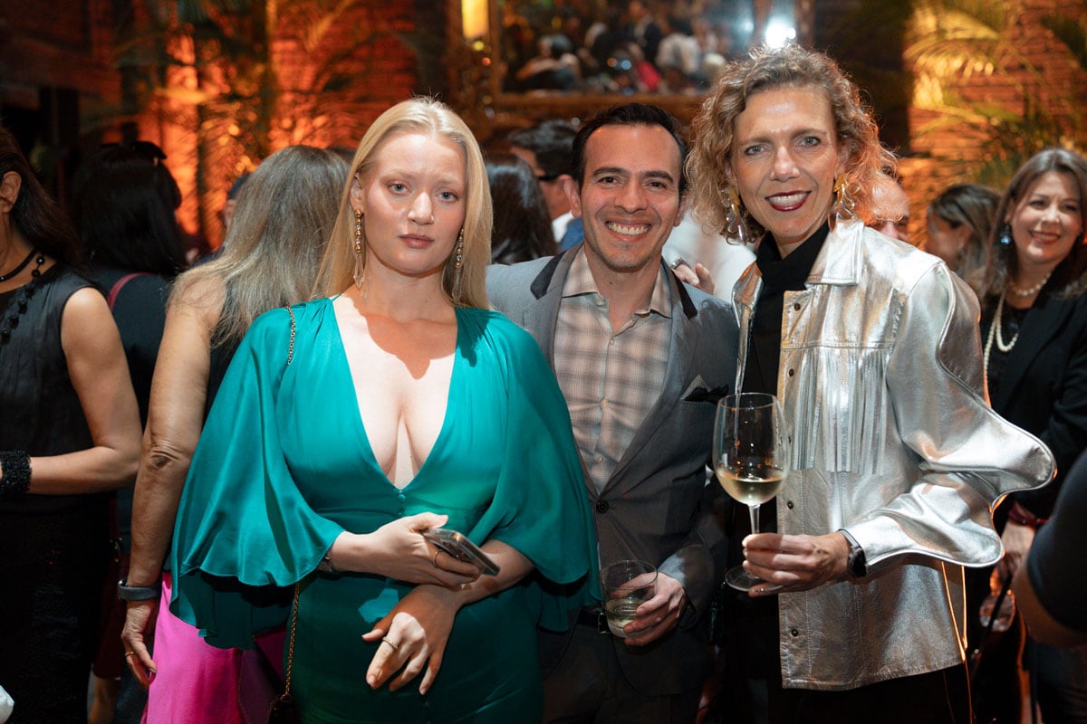 Irina Kovalenko, Christian Grace y Aurelie Skorupa. (Foto: Héctor Arjona)