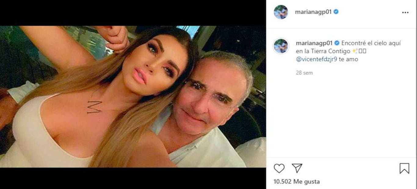 Vicente Fernández Jr. reaparece con su novia Mariana González 