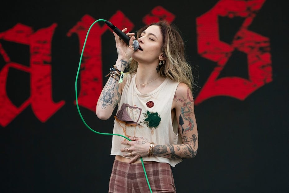 Paris Jackson canta en Napa Valley Music Festival / AP