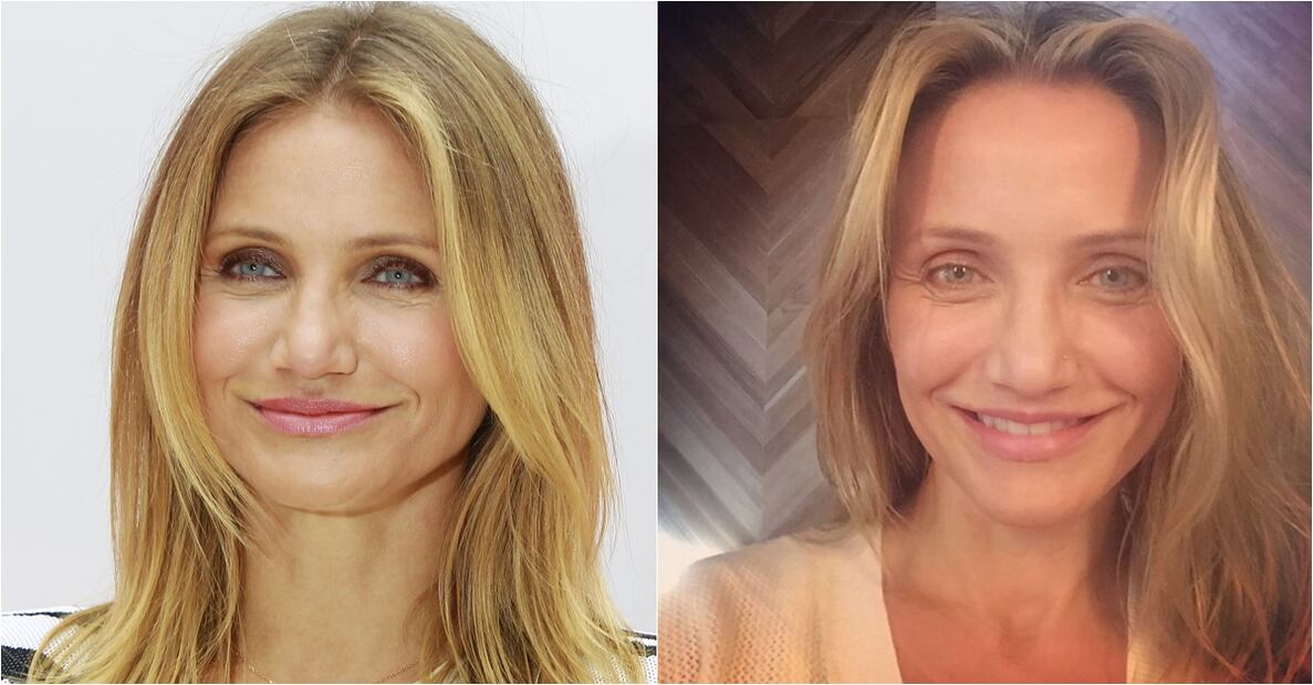 Así se ven las famosas sin maquillaje