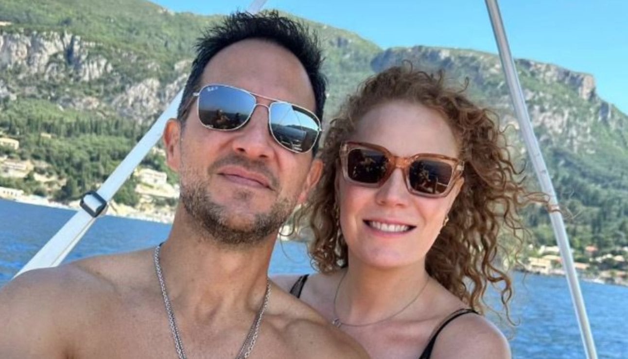 Daniela Magún y Alex, ex Magneto, su bonito amor en un romántico paseo