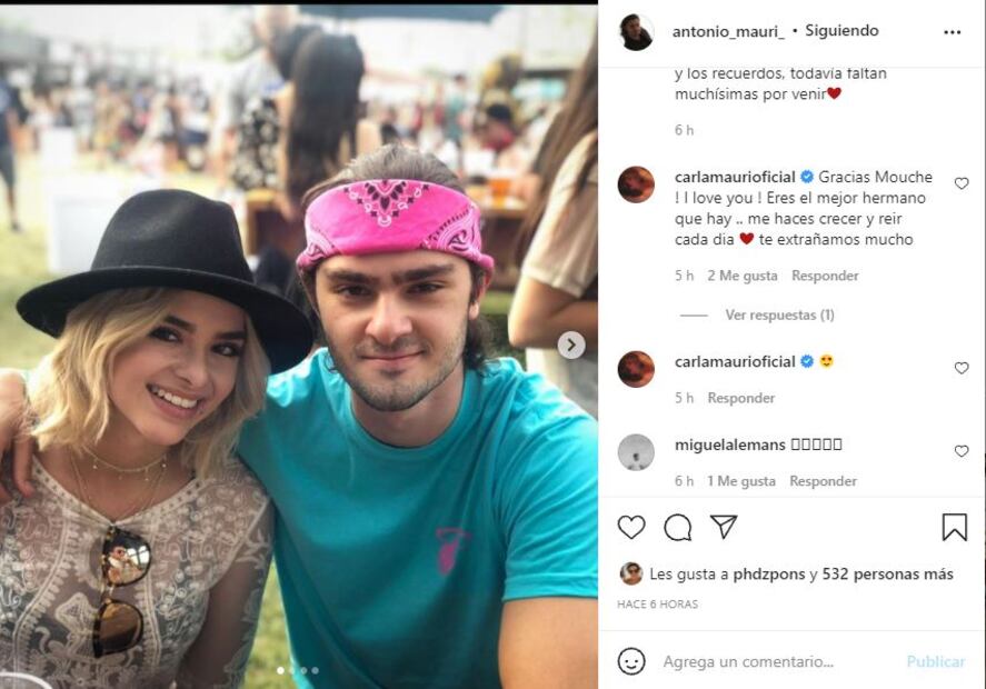 Toño Mauri publica emotivo mensaje por el cumpleaños de su hija Carla