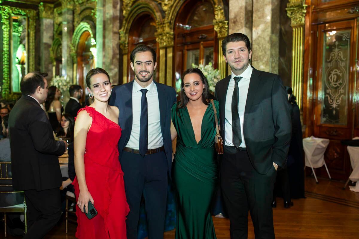 Almu Velasco, Álvaro Garza, Ximena Maya y Eduardo Coindreau. (Foto: Esteban Torreblanca)