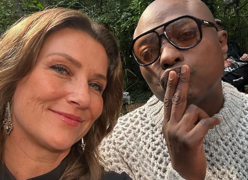 Durek  Verrett junto a Marta Luisa de Noruega/ Foto: Instagram