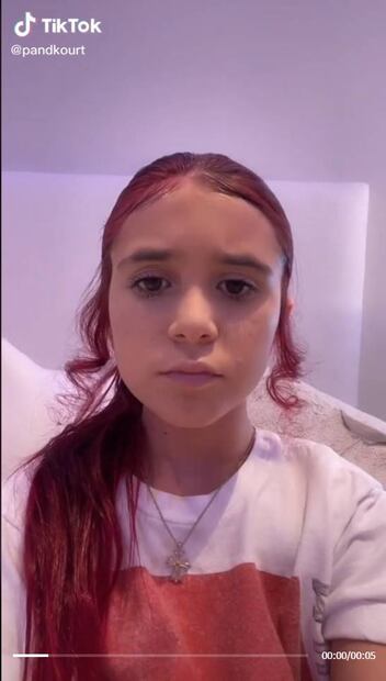 Penélope Disick, hija de Kourtney Kardashian, se transforma en una linda pelirroja