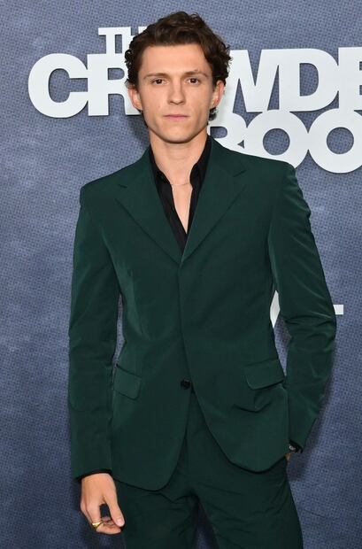 Tom Holland, es un actor, actor de doblaje  y bailarín británico, nacido el  1 de junio de 1996. AFP