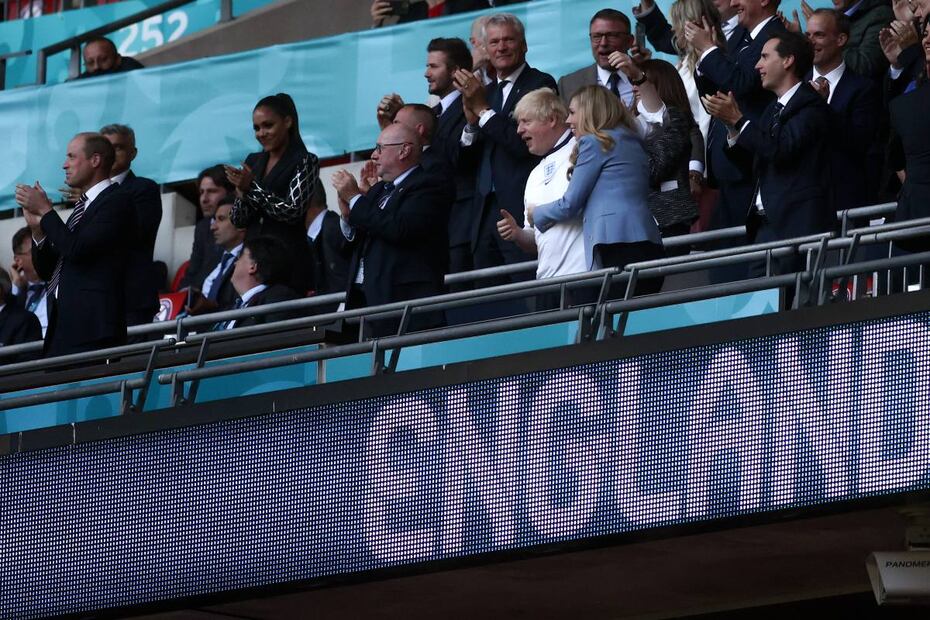 El príncipe William celebra la final Inglaterra contra Italia en la Euro 2020: "¡Qué juego, qué resultado!"