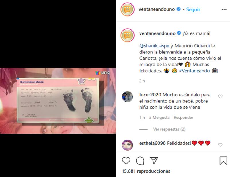 Shanik Aspe es una hermosa mamá y tenemos las primeras fotos del bebé