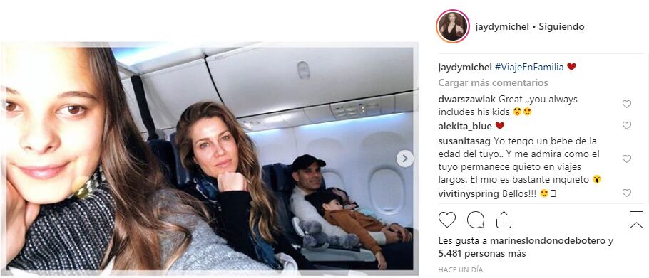 ¡Qué guapas! Así disfrutan Jaydy Michel y su hija Manuela de la NBA